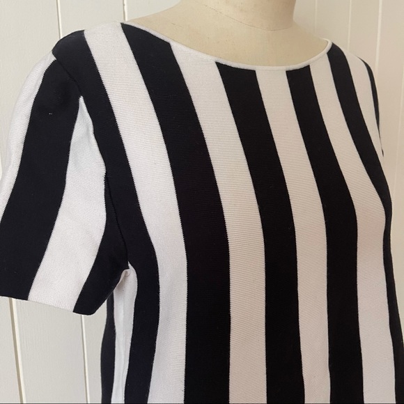 COS | Striped Bell Top |  size M - Picture 2 of 6